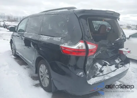 2019 Toyota Sienna Limited Premium 7 Passenger z USA, uszkodzony, nr VIN 5TDDZ3DC7KS223794